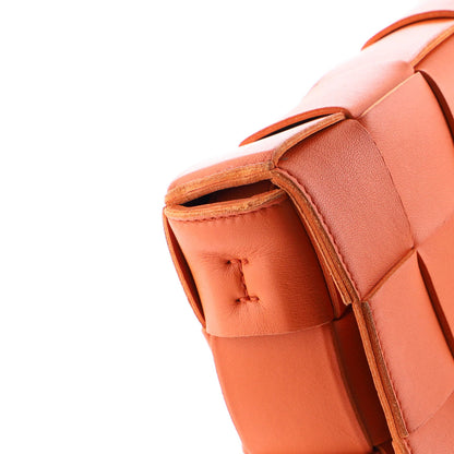 Bottega Veneta Cassette Crossbody Bag Maxi Intrecciato Leather Small