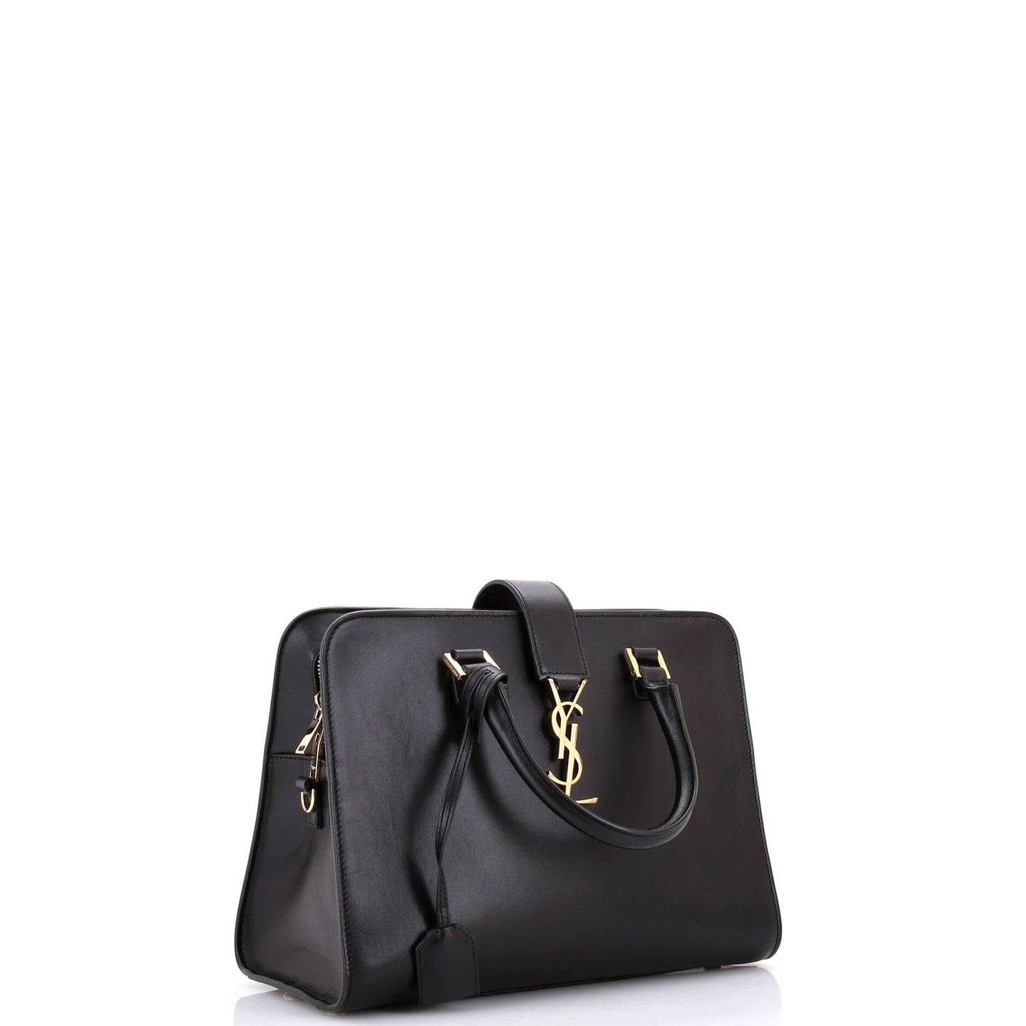 Saint Laurent Monogram Cabas Leather Small