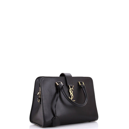 Saint Laurent Monogram Cabas Leather Small