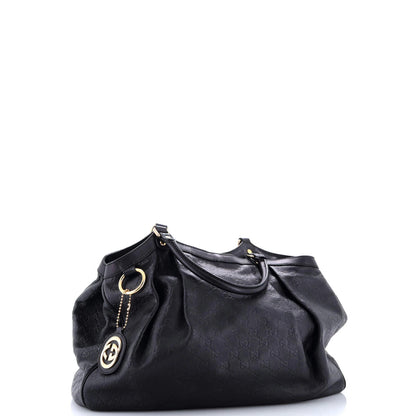 Gucci Sukey Tote Guccissima Leather Large