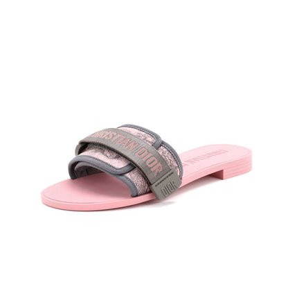Christian Dior Women'S Dio(R)Evolution Slide Sandals Technical Fabric