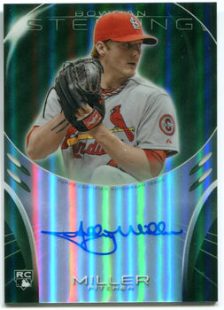 Shelby Miller Autographed Bowman Sterling Rookie