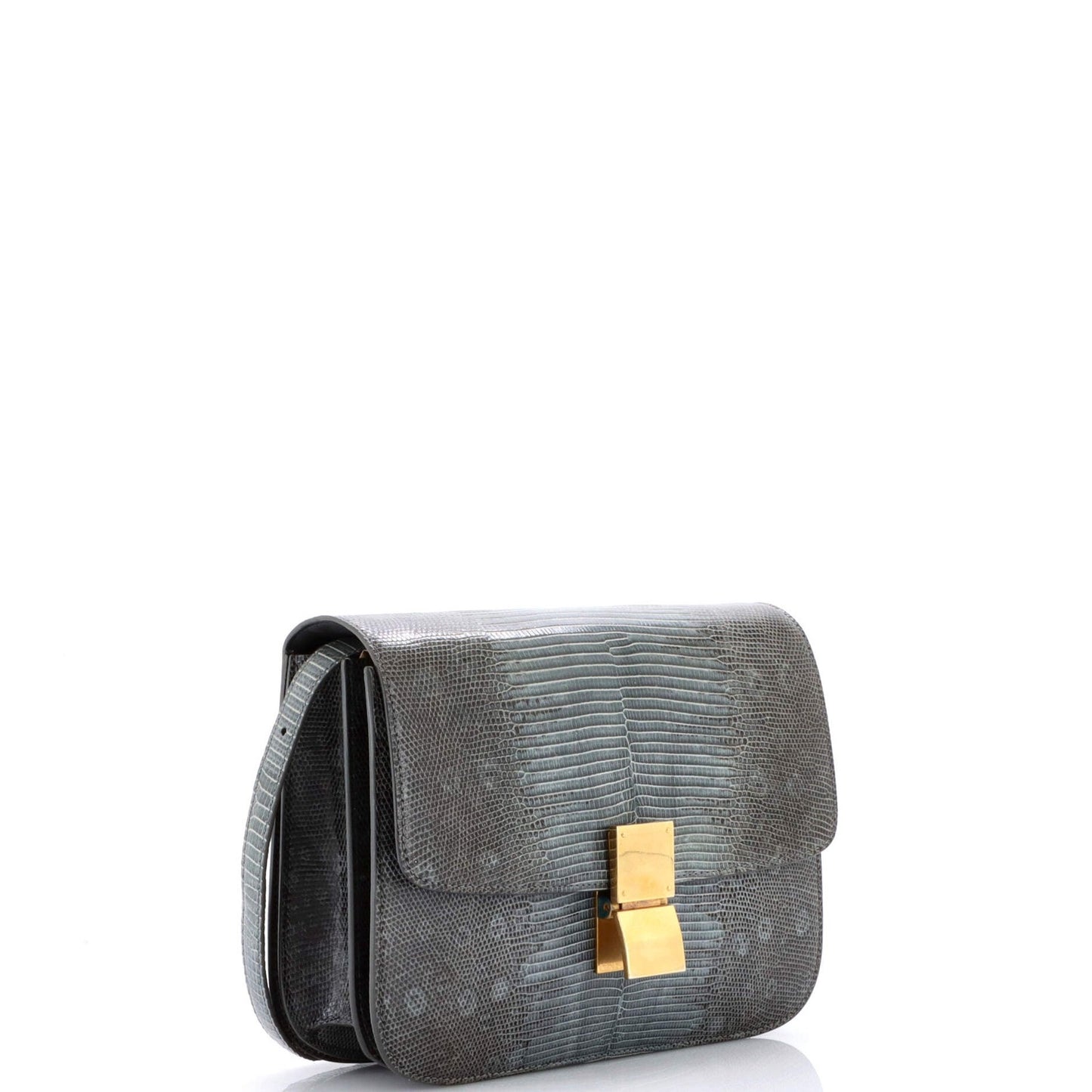 Celine Classic Box Bag Lizard Medium