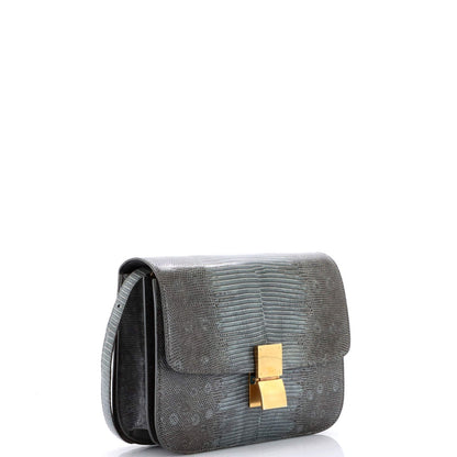 Celine Classic Box Bag Lizard Medium