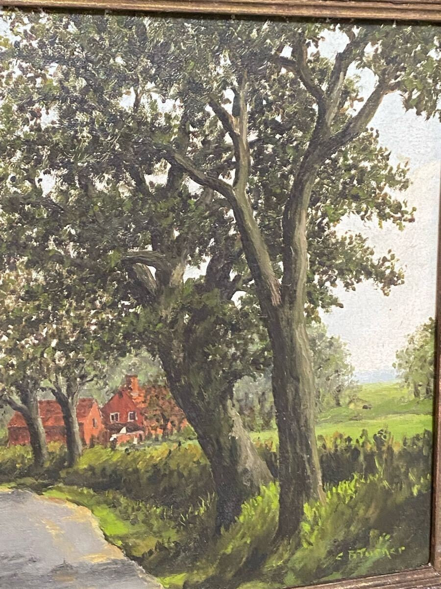 C. B. Turner (British) Original Oil Painting Landscape Signed Framed