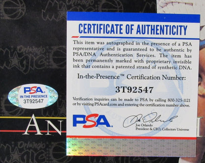 Anfernee "Penny" Hardaway Autographed 1997-98 Hoops Program Psa/Dna