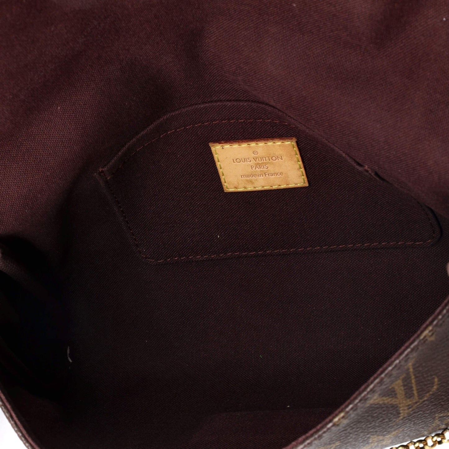 Louis Vuitton Favorite Handbag Monogram Canvas Mm