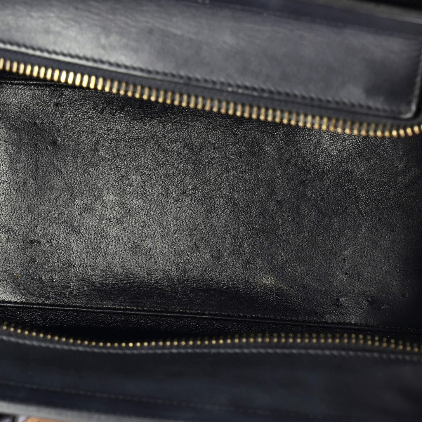 Celine Luggage Bag Canvas And Leather Micro