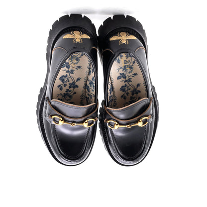 Gucci Women'S Harald Horsebit Loafers Leather