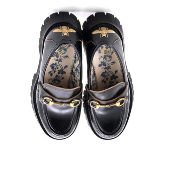 Gucci Women'S Harald Horsebit Loafers Leather