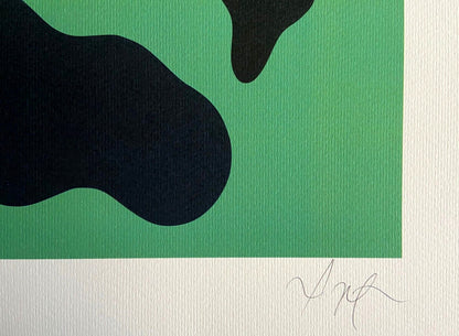 Jean Hans Arp Lithograph Numbered Coa