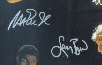 Larry Bird/Magic Johnson Hof Dual-Autographed
