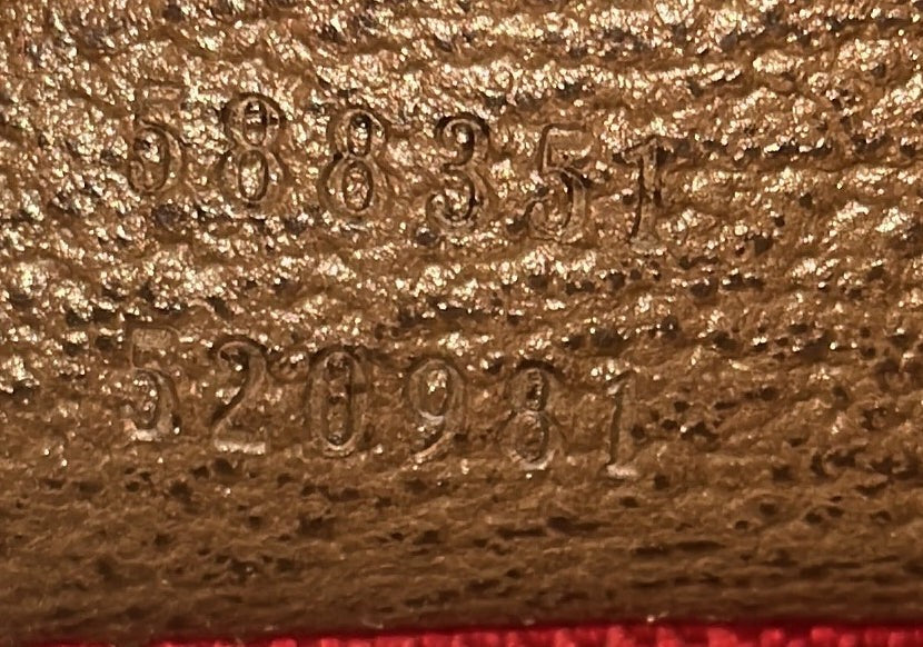 Gucci Bamboo Globe-Trotter Vanity Case Gg Coated Canvas