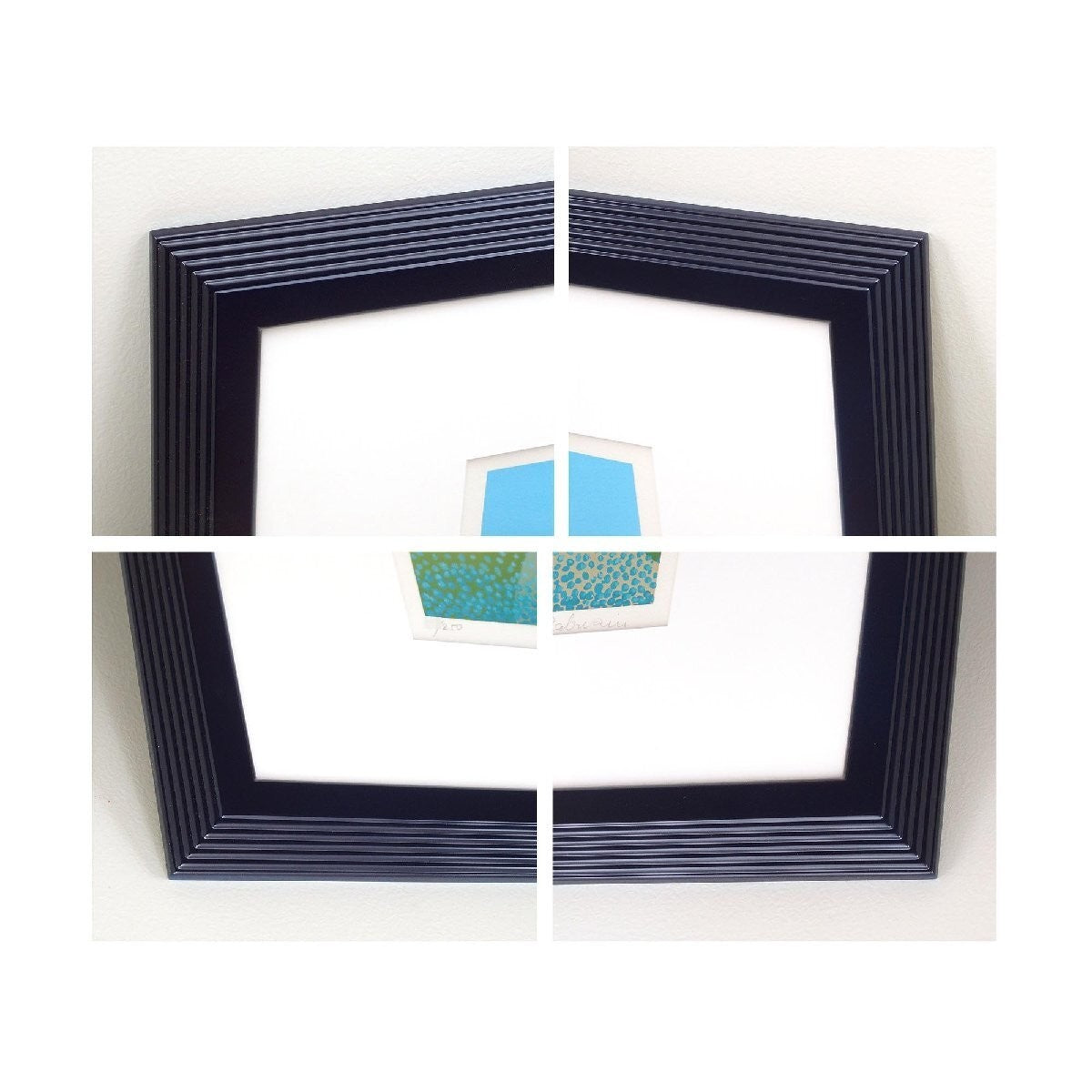 Ivan Rabuzin (Croatia) ""Hope Hill" Original Silk Screen Print Signed Framed