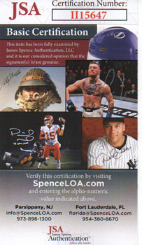 Gerry Staley Autographed Hand Filled Out Survey Page (Jsa)
