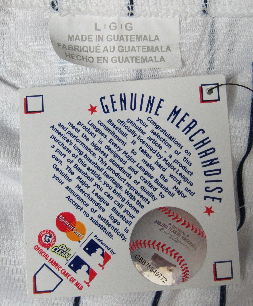 Ron Guidry Autographed/Inscribed Mlb Authentic Jersey Yankees Beckett 177520