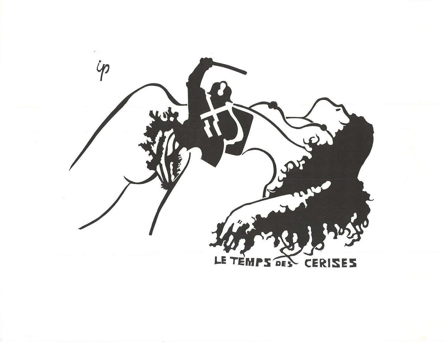 Jean-Robert Ipoustguy The Cherry Season " Lithograph Contempo