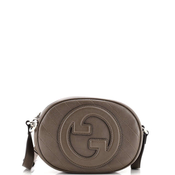 Gucci Blondie Nm Round Camera Bag Diagonal Quilted Leather