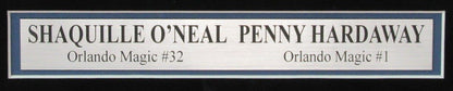 Shaquille Shaq O'Neal/Penny Hardaway Autographed