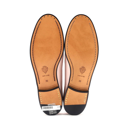 Gucci Women'S Jordaan Loafers Leather With Crystals