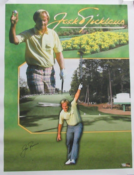Jack Nicklaus Signed/Autographed 33X44 Poster