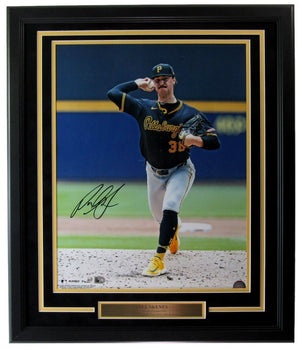 Paul Skenes Signed/Autographed 16X20 Photo Framed