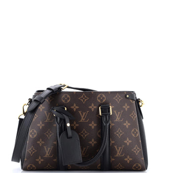 BB Louis Vuitton Soufflot Tote Monogram Canvas with Leather