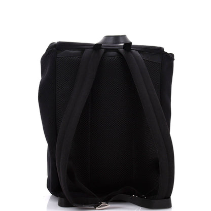 Fendi Fendiness Backpack Zucca Jacquard And Mesh Medium