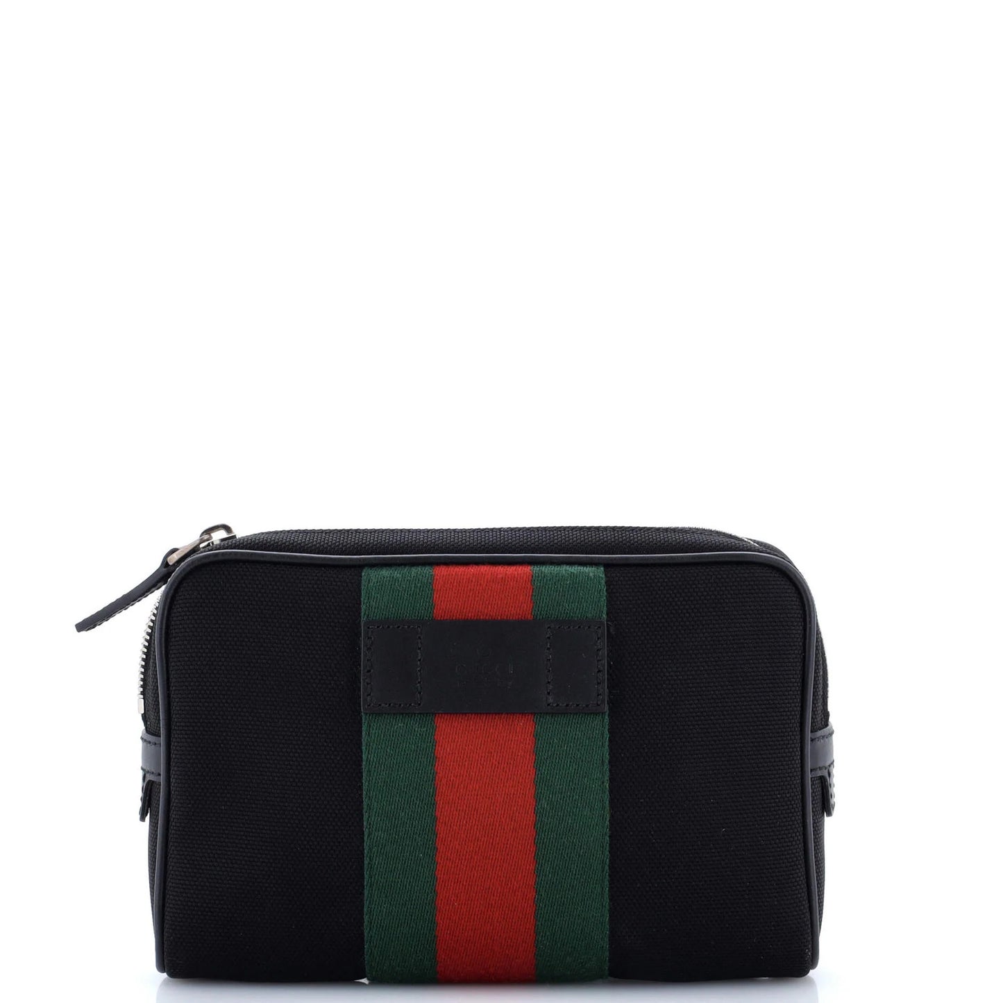 Gucci Web Zip Around Waist Bag Techno Canvas