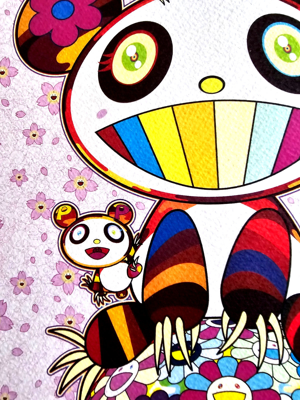 Takashi Murakami Lithograph Coa Numbered In Pencil Limited