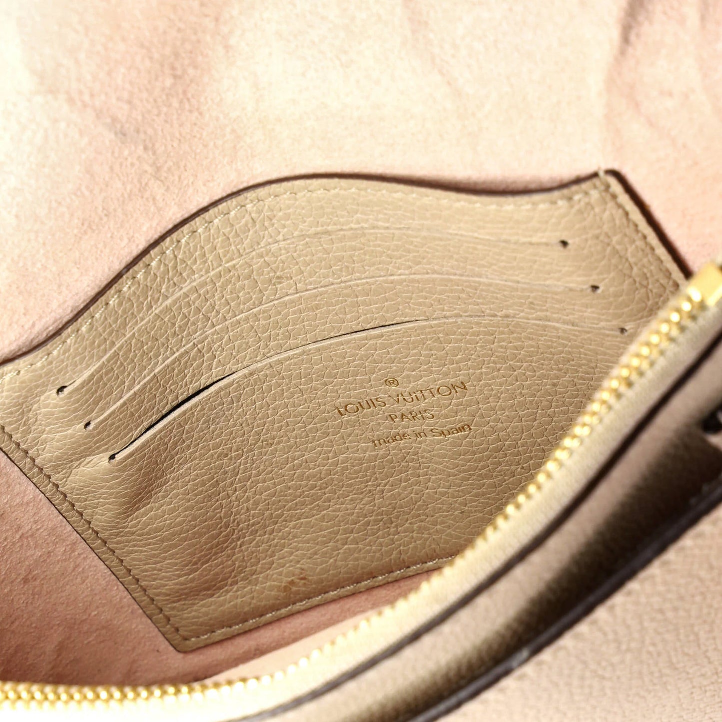 Louis Vuitton Mylockme Chain Pochette Leather