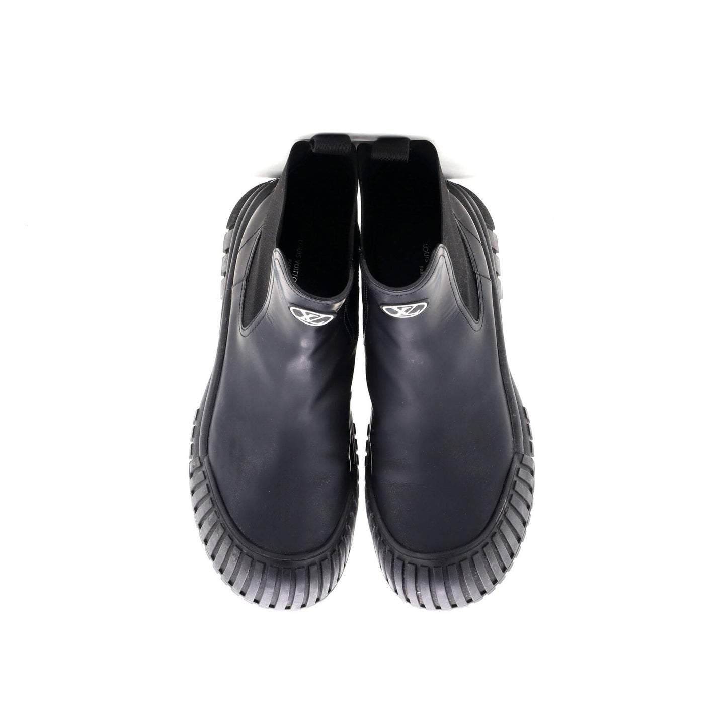 Louis Vuitton Women'S Ruby Flat Ranger Chelsea Boots Leather