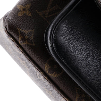 Louis Vuitton Marignan Handbag Monogram Canvas With Leather