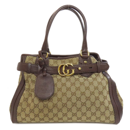 Gucci  247183 Tote Bag Gg Canvas Leather