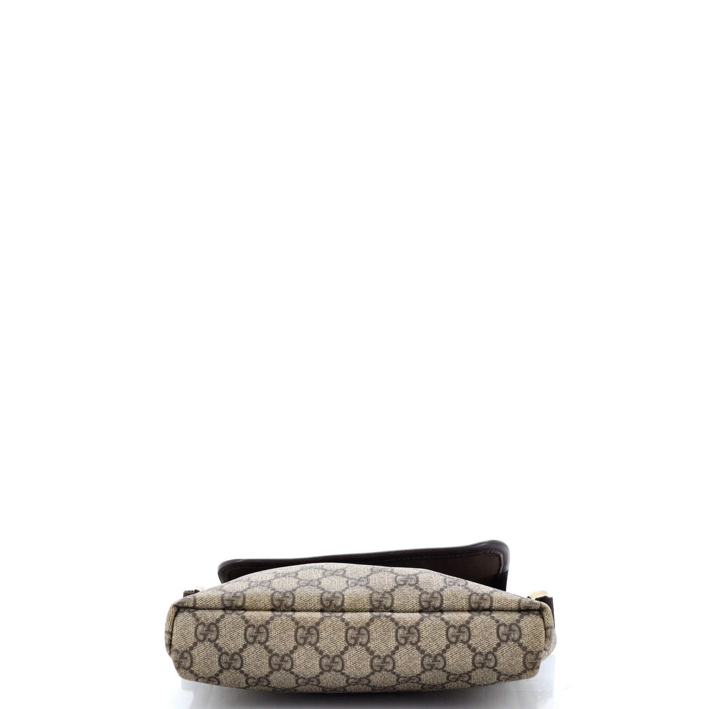 Gucci Flap Messenger Gg Coated Canvas Small
