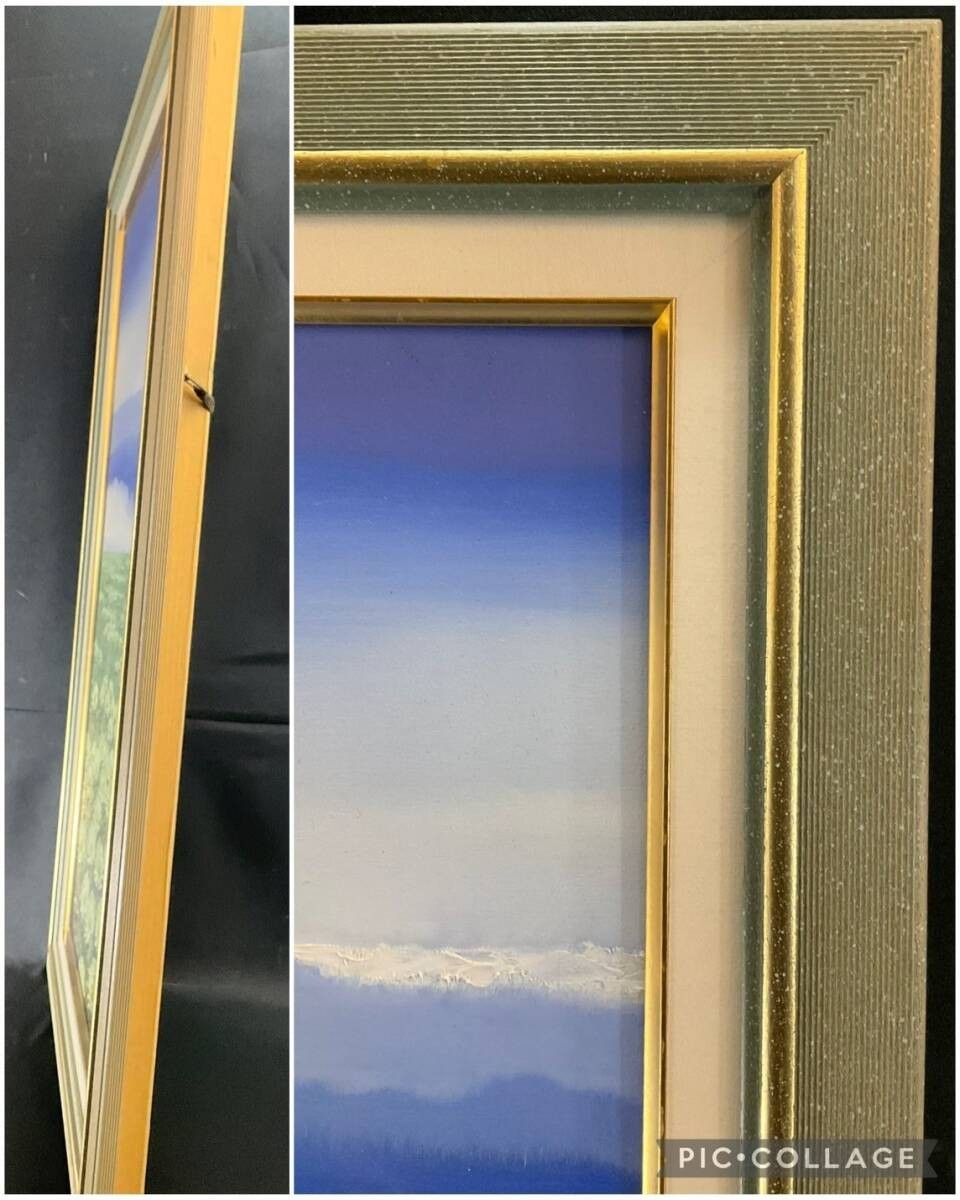 Wayan Suarmadi Oil Painting Water Flower 2001, Large Floral Landscape, Signed