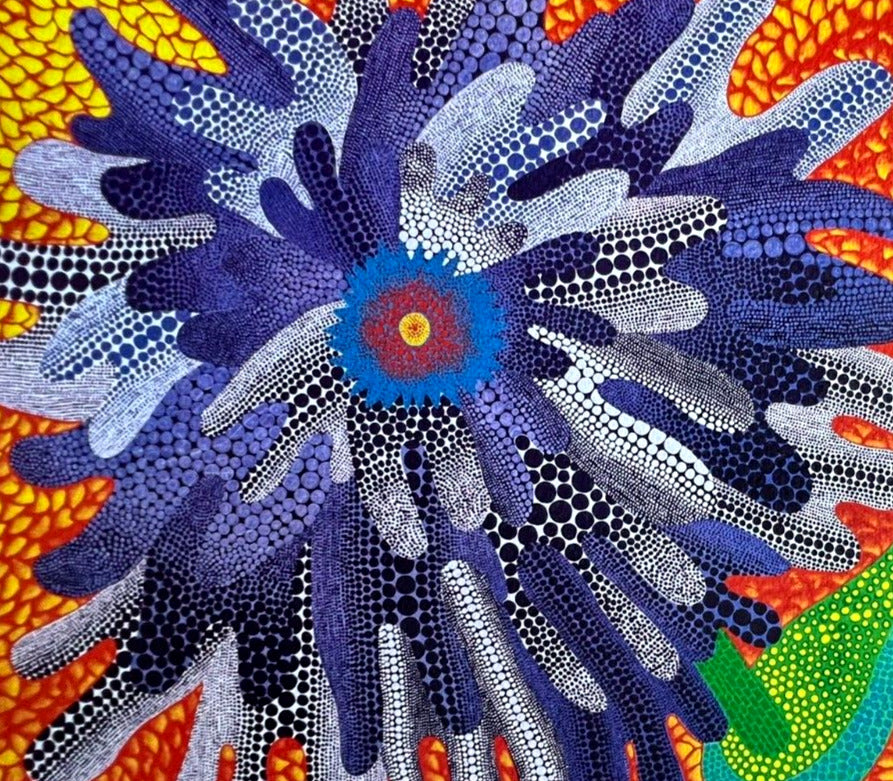 Yayoi Kusama Lithograph Coa (Mori Art Museum) Numbered Limited