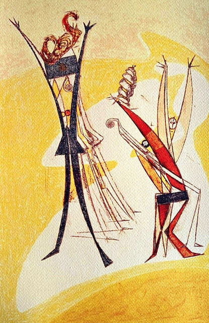 Max Ernst Lithograph Coa Signed Op Hand Numbered In Pencil Crayon