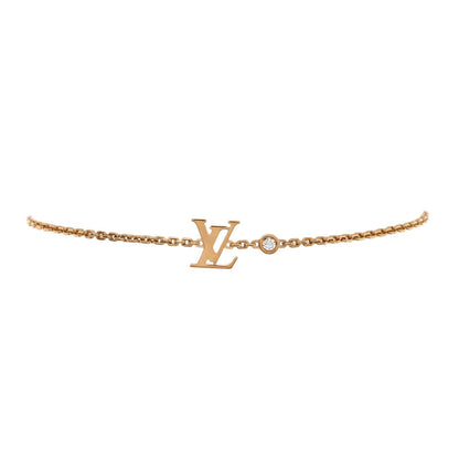 Louis Vuitton Idylle Blossom Lv Bracelet 18K Rose Gold With Diamond