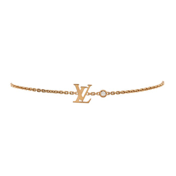 Louis Vuitton Idylle Blossom Lv Bracelet 18K Rose Gold With Diamond