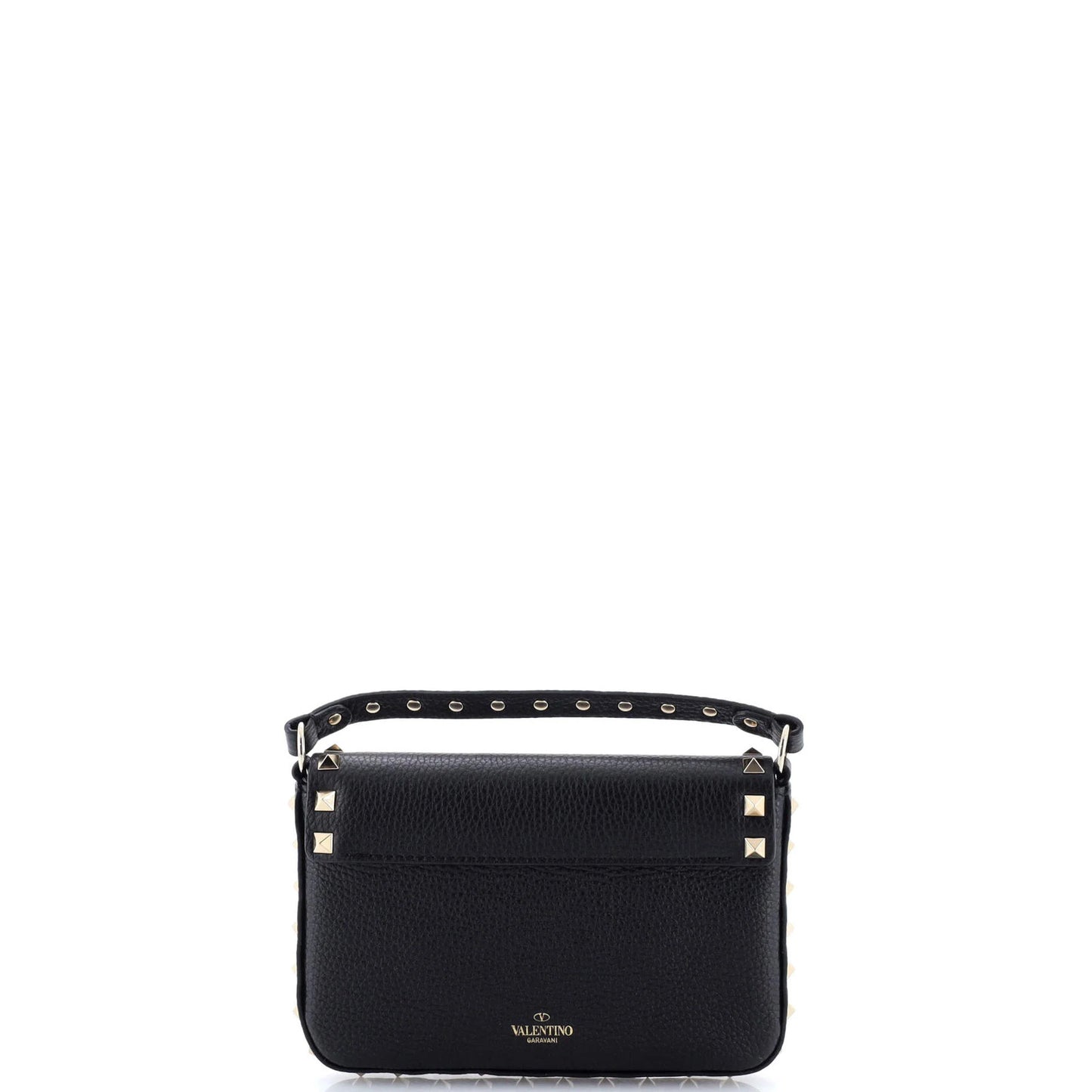 Valentino Garavani Rockstud Top Handle Crossbody Pouch Leather Mini