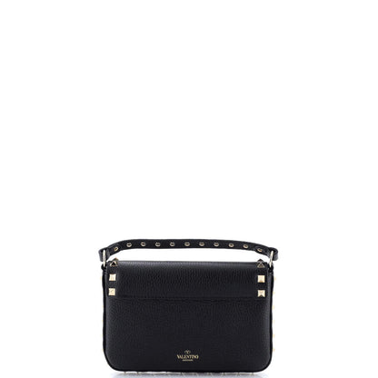 Valentino Garavani Rockstud Top Handle Crossbody Pouch Leather Mini