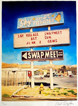 Bob Dylan Lithograph Coa Signed Op Numbered By Hand Art Museum &