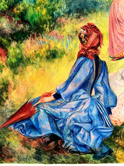 Pierre-Auguste Renoir Lithograph Coa Signed Numbered / Paul Czanne Gauguin