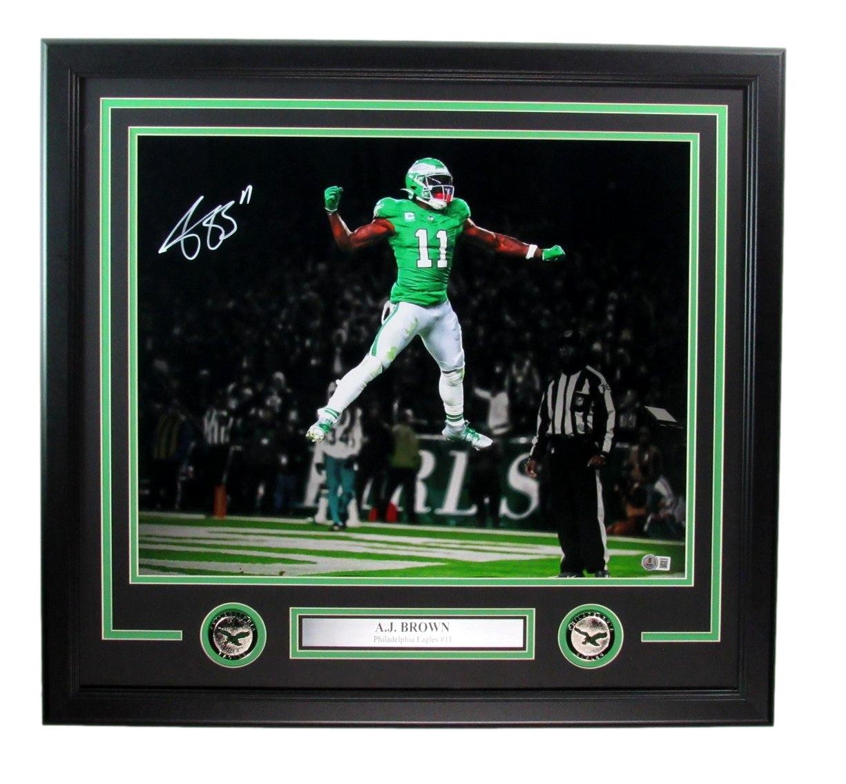 A.J. Brown Autographed 16X20 Photo Philadelphia