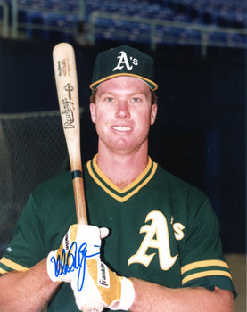 Mark Mcgwire Autographed 8X10 Photo (Jsa)