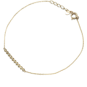 Vendome Bracelet Diamond 10P 18K 750 Yellow Gold