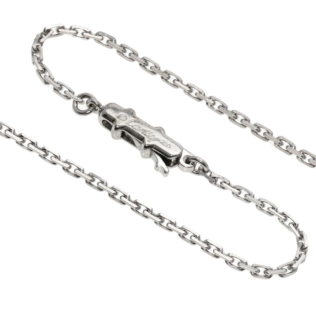 CARTIER   Necklace Love pastille K18 White Gold