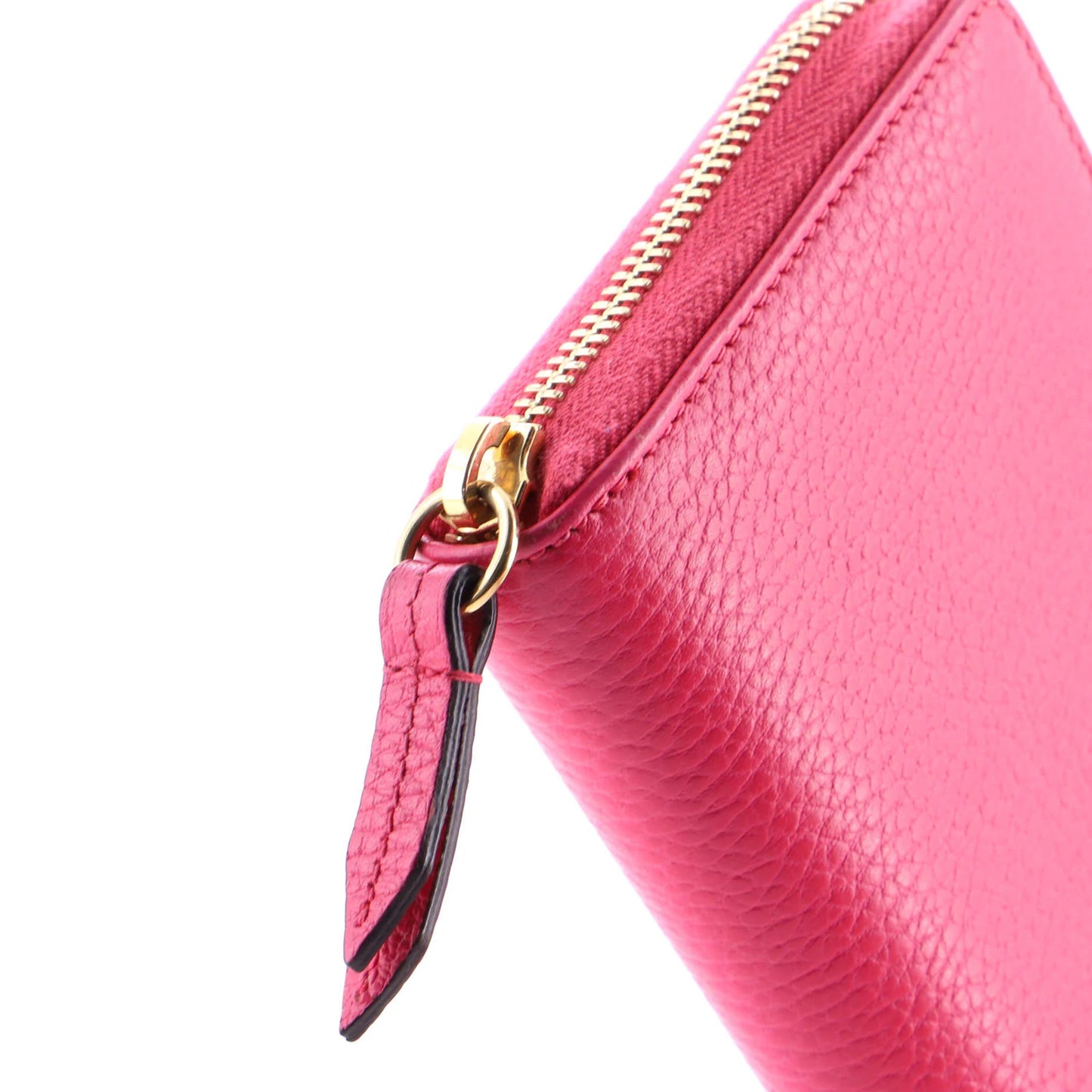 Gucci Gg Marmont Zip Around Wallet Leather