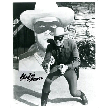 Clayton Moore Autographed 8X10 Photo